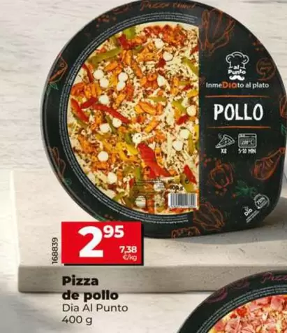Dia Al Punto - Pizza De Pollo