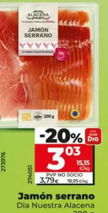 Dia Nuestra Alacena - Jamon Serrano