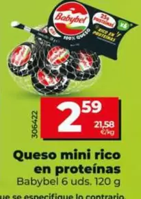 Babybel - Queso Mini Rico En Proteinas