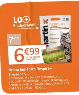 Martin - Arena Higiènica Respire+
