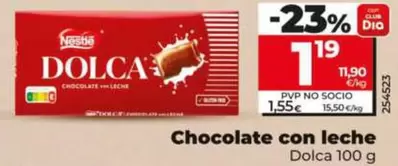 Dolca - Chocolate Con Leche 
