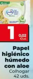 Colhogar - Papel Higiénico Humedo Con Aloe
