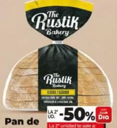 The Rustik Bakery - Pan De Molde Con Masa Madre 