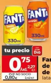 Fanta De Limon/De Naranja