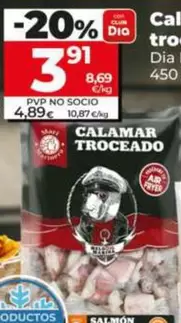 Dia Mari Marinera - Calamar Troceado