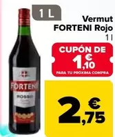 Forteni - Vermut Rojo