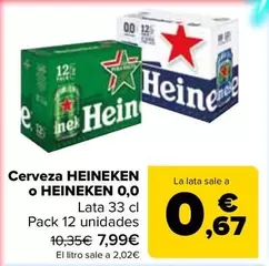 Heineken - Cerveza O 0,0
