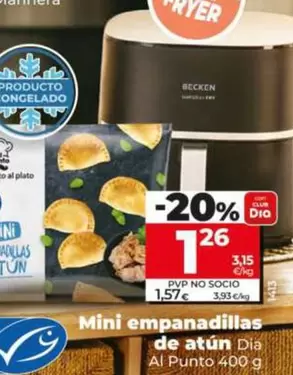 Dia Al Punto - Mini Empanadillas De Atun 