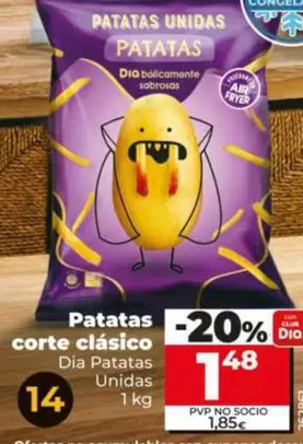 Dia Patatas Unidas - Patatas Corte Clasico 