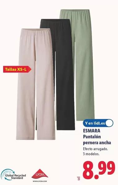 Esmara - Pantalón Pernera Ancha
