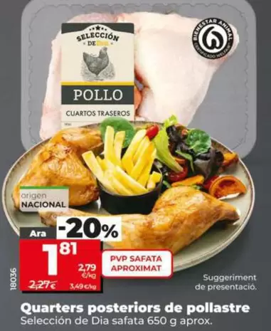 Seleccion De Dia - Cuartos Traseros De Pollo 