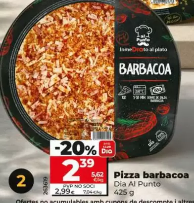 Dia Al Punto - Pizza Barbacoa 