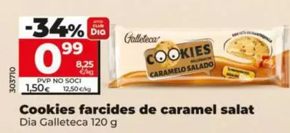 Dia Galleteca - Cookies Rellenas De Caramelo Salado 