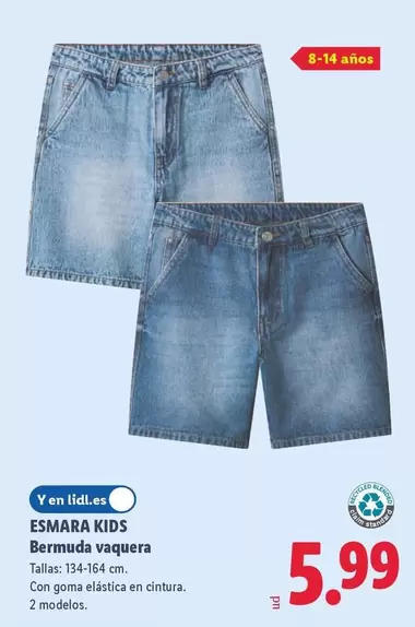 Esmara Kids - Bermuda Vaquera