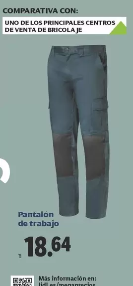 Pantalón De Trabajo