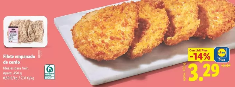 Filetes Empanado De Cerdo