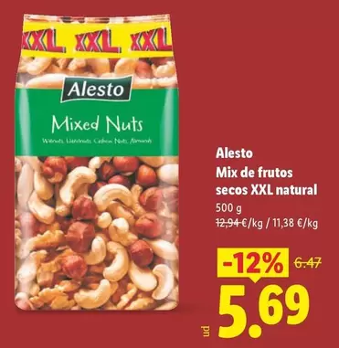 Alesto - Mix De Frutos Secos XXL Natural