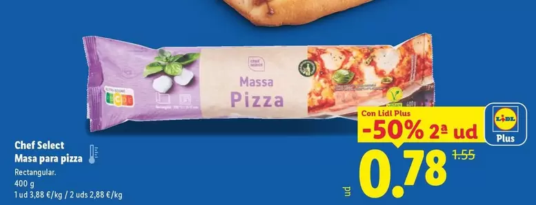 Chef Select - Masa Para Pizza
