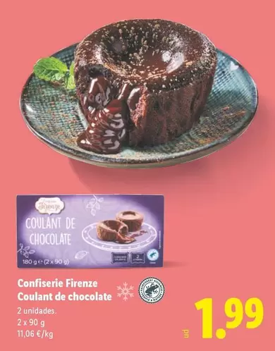 Confiserie Firenze - Coulant De Chocolate