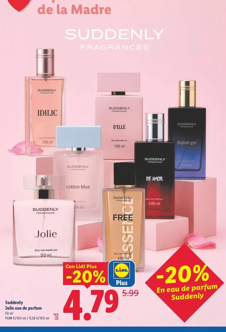 Suddenly - Jolie Eau De Parfum 