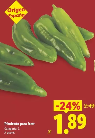 Pimiento Para Freír