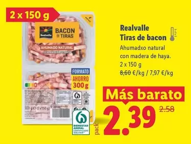 Realvalle - Tiras De Bacon
