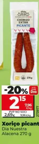 Dia Nuestra Alacena - Chorizo Picante 