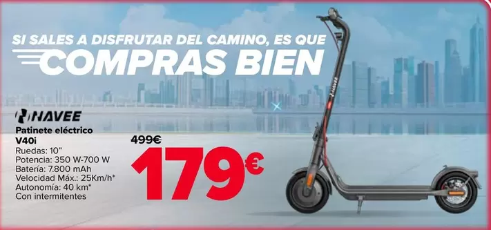 Navee - Patinete Electrico V40i