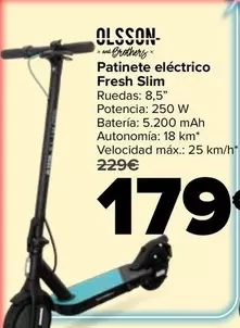 Patinete Electrico Fresh Slim