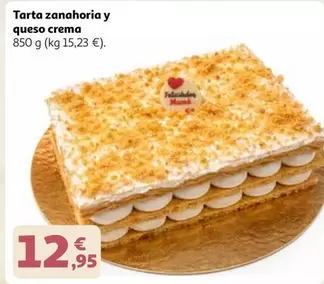 Tarta Zanahoria Y Queso Crema