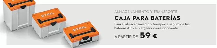 Almacenamiento Y Transporte Caja Para Batería