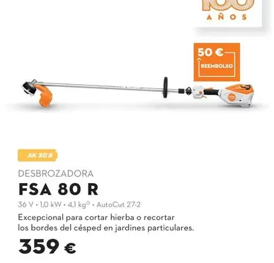 Stihl - Desbrozadora FSA 80 R