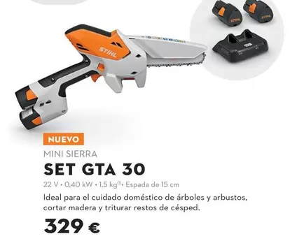 Stihl - Mini Sierra Set Gta 30