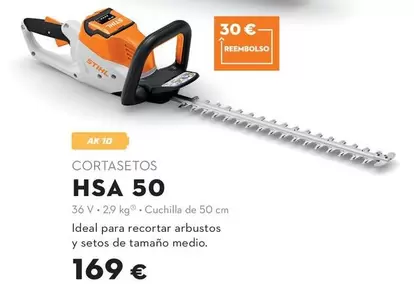 Cortasetos HSA 50