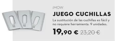 iMOW Juego Cuchillas