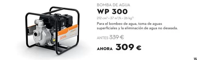 Stihl - Bomba De Agua WP 300