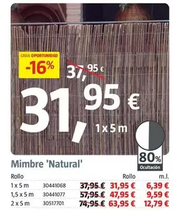 Mimbre ' Natural '