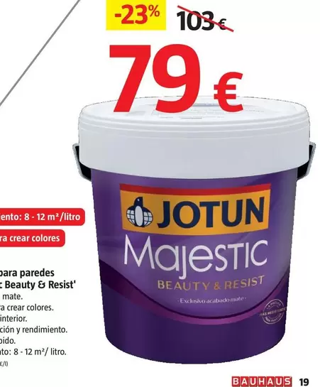Jotun - Pintura Para Paredes Majestic Beauty & Resist