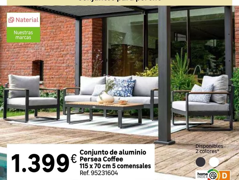Conjunto De Aluminio Coffee