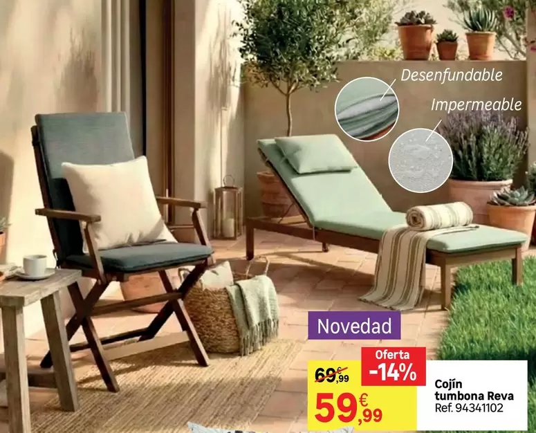 Cojín Turbona Reva