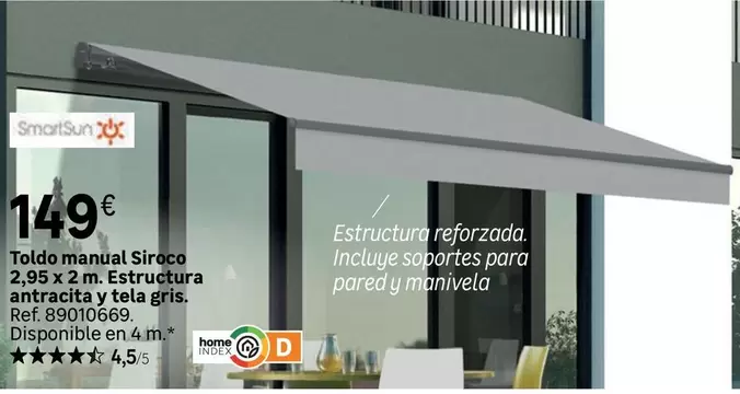 Siroco - Toldo Manual Sireco