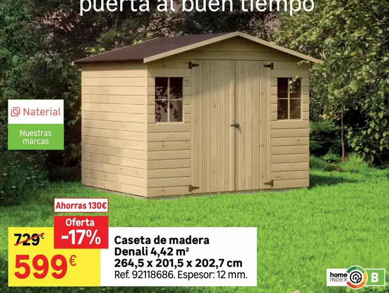 home - Caseta De Madera Denail 4,42 N