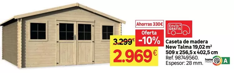 Talma - Caseta De Madera New Talm