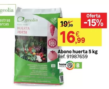 Geolia - Abono Huerta