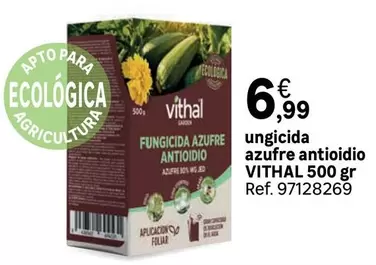 Ungicida Azufre Antioidio