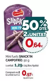 Campofrío - Mini Fuets Snack'In