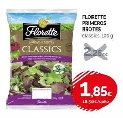 Florette - Primeros Brotes Clássics