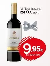 Ederra - Vi Rioja Reserva