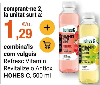 Hohes C - Refresc Vitamin Revitaliza O Antiox C