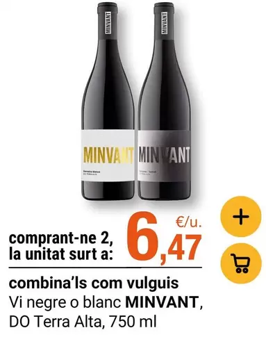 Vi Negre O Blanc Do Terra Alta